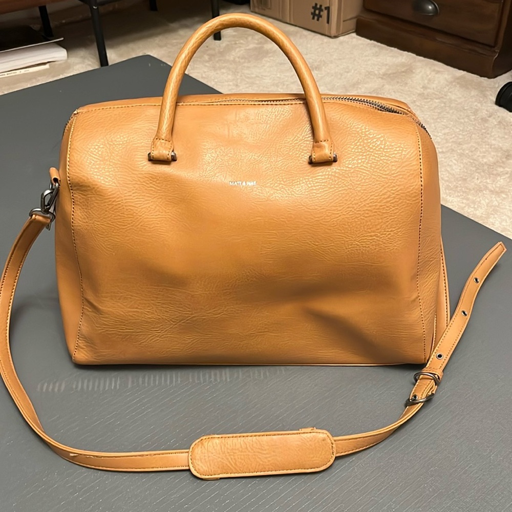 Matt & Nat Vegan Leather Shoulder Tote Bag